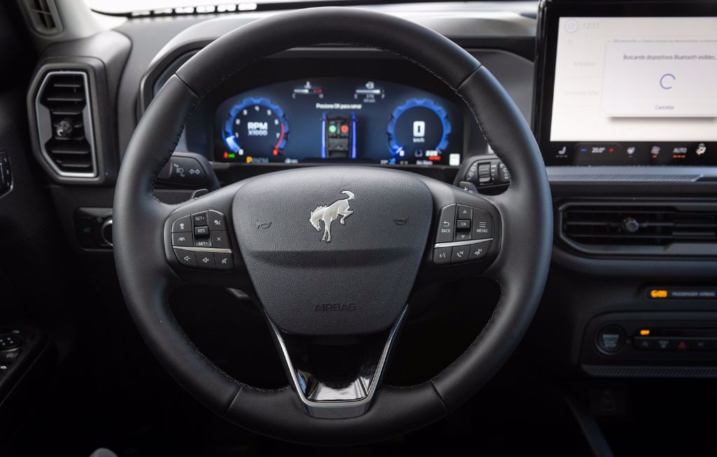 Interior de Bronco Sport.