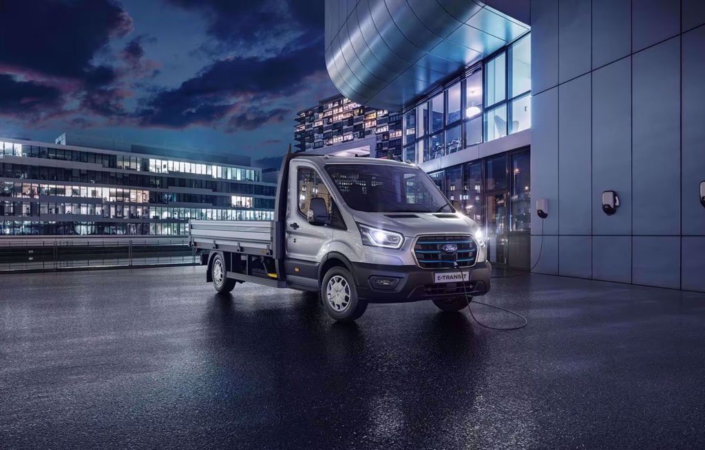 Ford E-Transit Chasis.