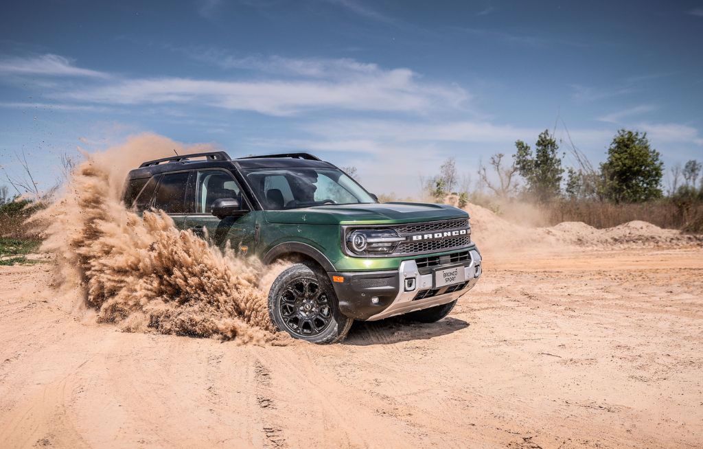 Bronco Sport; imagen ilustrativa de la gama.